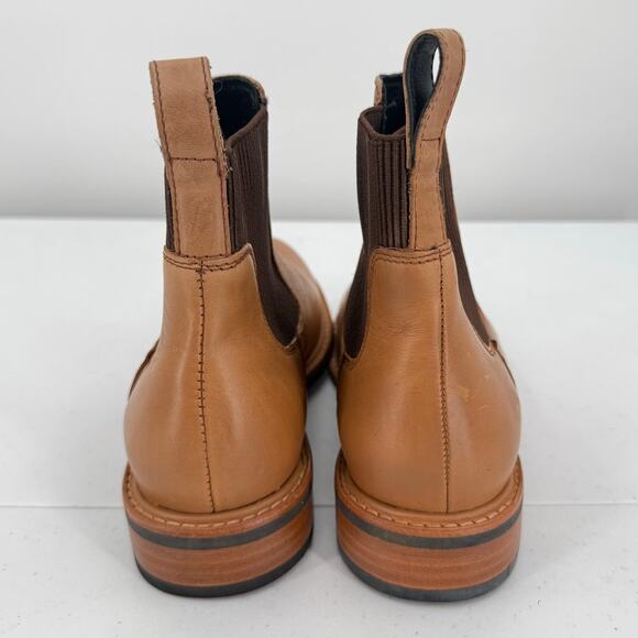 NEW Nisolo Carmen Chelsea Boots Almond Brown Leather Women's Size 8.5 - Picture 10 of 11